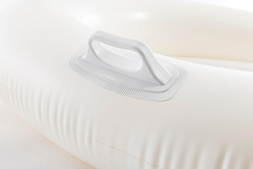 Надувной матрас-кресло для плавания 114х107 см с ручками, до 100 кг, 3 цвета (Intex 56801)