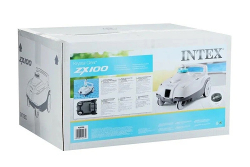 Автоматический пылесос ZX100 для бассейна, для насосов от 6056 до 13248 л/ч (Intex 28006)