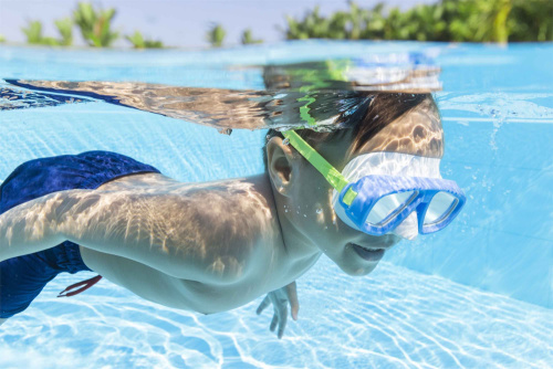 Маска для плавания "Lil' Caymen", от 3 лет (Bestway 22011 BW)