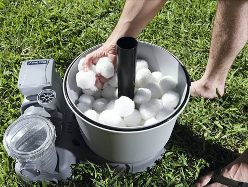 Наполнитель Polysphere для песчаных фильтр-насосов, 0,5 кг (Bestway 58475)