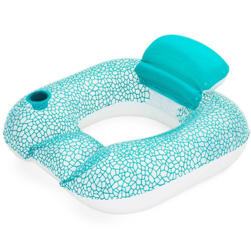 Надувной круг-кресло 102х94 см с подстаканником (Bestway 43097 BW) 