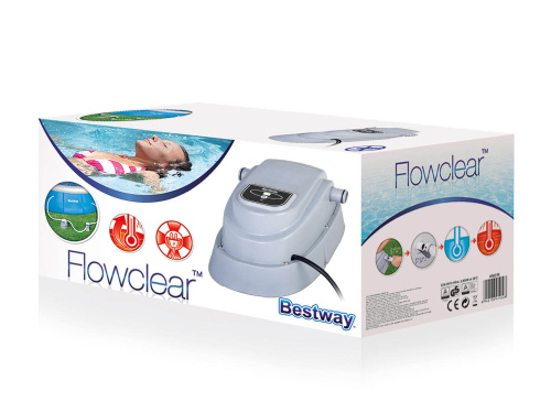 Проточный водонагреватель, для бассейнов до 17 м³ (Bestway 58259 BW) Проточный водонагреватель, для бассейнов до 17 м³ (Bestway 58259 BW)