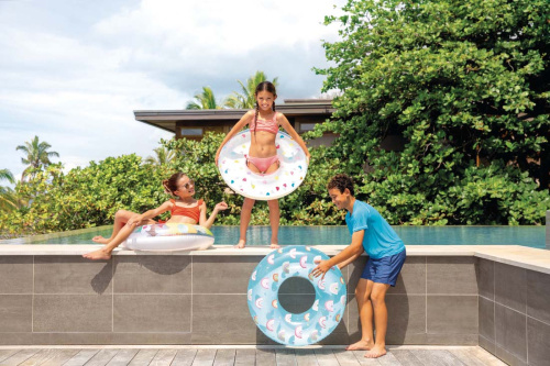 Надувной круг 81 см "Причудливое волшебство" от 8 лет, 3 вида (Intex 59259)