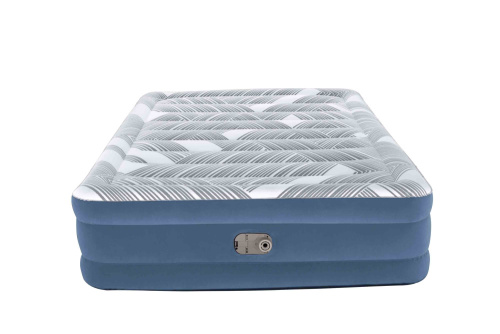 Надувная кровать Tritech Fashion Flock 203х152х46 см, встроенный насос 220V (Bestway 6713C BW) Надувная кровать Tritech Fashion Flock 203х152х46 см, встроенный насос 220V (Bestway 6713C BW)