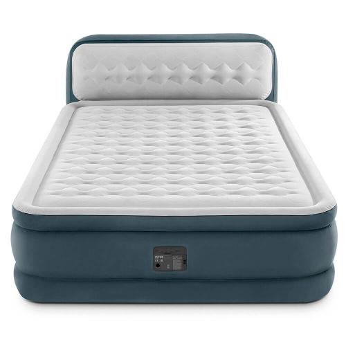Надувная кровать Dura-Beam Deluxe Series 152х236х86 см, встроенный насос 220V (Intex 64448)