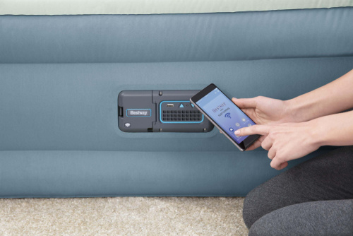 Надувная кровать Fortech 152х229х79 см, встроенный насос 220V (Bestway 69060 BW)