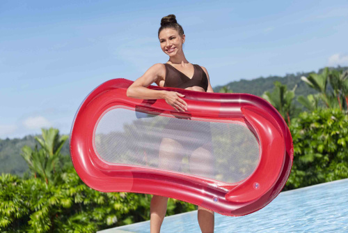 Надувной матрас-шезлонг для плавания 160х84 см "Aqua" (Bestway 43103 BW)