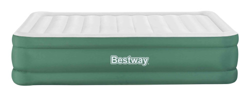 Надувная кровать ToughLite TPU 152х203х46 см, встроенный насос 220V (Bestway 69646 BW)