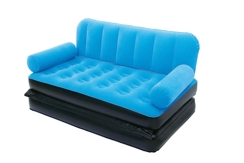 Надувной диван-кровать Multi-Max Air Couch With Sidewinder AC Air Pump, 188х152х64 см (Bestway 67356 BW)