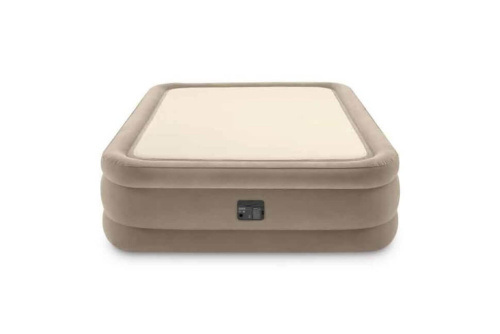 Надувная кровать Dura-Beam ThermaLux 152х203х51 см, встроенный насос 220V (Intex 64478)