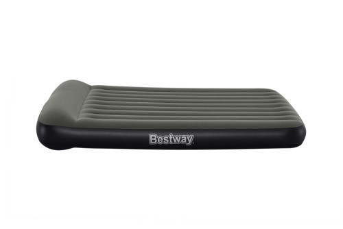 Надувной матрас Bestway Tritech Air Mattress 203х152х30 см, со встроенным насосом на батарейках (Bestway 67930 BW)