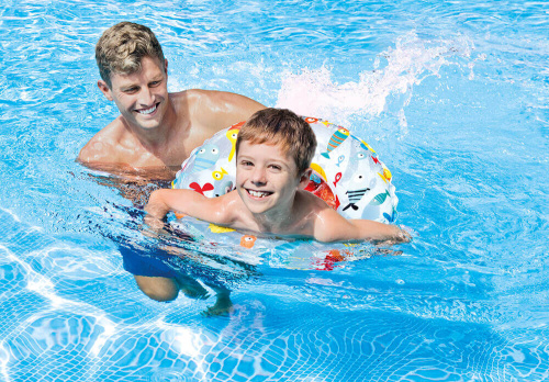 Надувной круг, 61 см, от 6 до 10 лет (Intex 59241)