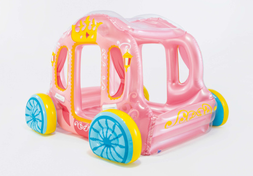 Игровой центр 145х135х104 см "Карета принцессы", от 3 лет (Intex 56514)