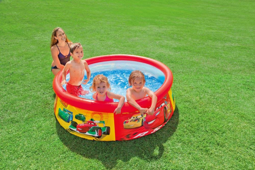 Детский надувной бассейн 183х51 см "Тачки" 880 л (Intex 28103)