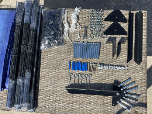 Купол-тент для бассейна, диаметр 5,5 м (Pool tent 5,5)