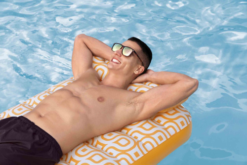 Надувной матрас для плавания 183x84 см "Comfort Plush Deluxe" (Bestway 43836 BW)