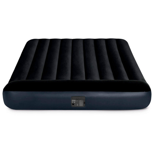 Надувной матрас Pillow Rest Classic Bed 152х203х25 см, встроенный насос (Intex 64150)