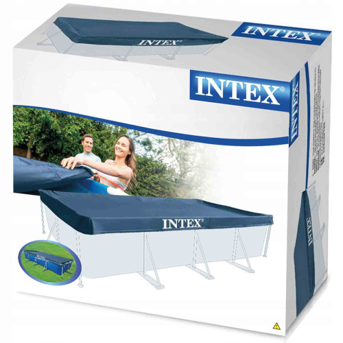 Тент для каркасного бассейна Rectangular Frame Pools 260х160 см (Intex 28036)
