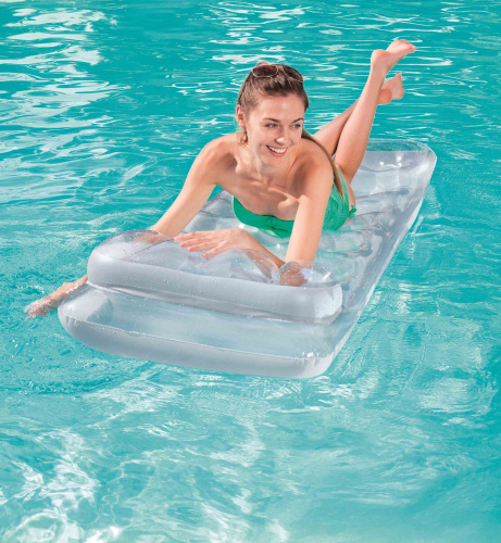 Надувной матрас для плавания 188х71 см с подушкой (Bestway 43024 BW)