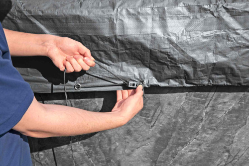 Тент премиум для каркасного бассейна 610 см (Bestway 58954 BW)