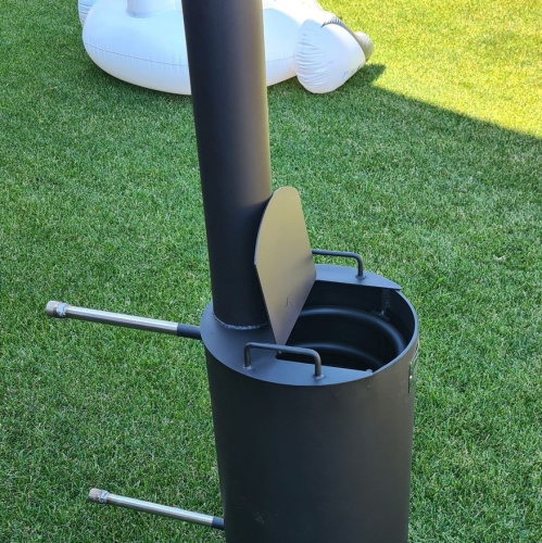 Водонагреватель для бассейна «Торнадо Огня Турбо» на твердом топливе, для бассейнов до 30 м³ (GFT)