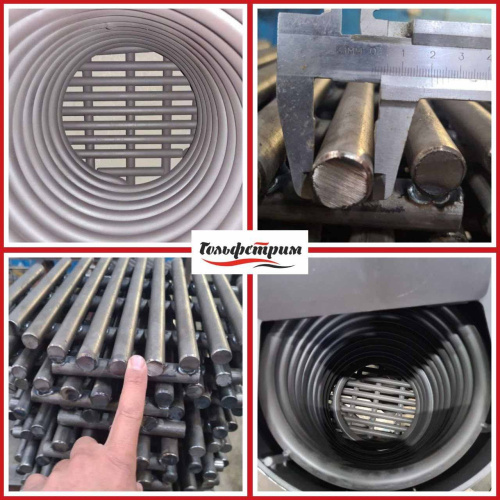 Водонагреватель для бассейна «Торнадо Огня» на твердом топливе, для бассейнов до 20 м³ (GF)