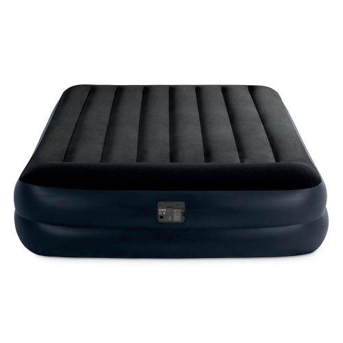 Надувная кровать Dura-Beam Basic Series 152х203х42 см, встроенный насос 220V (Intex 64124)