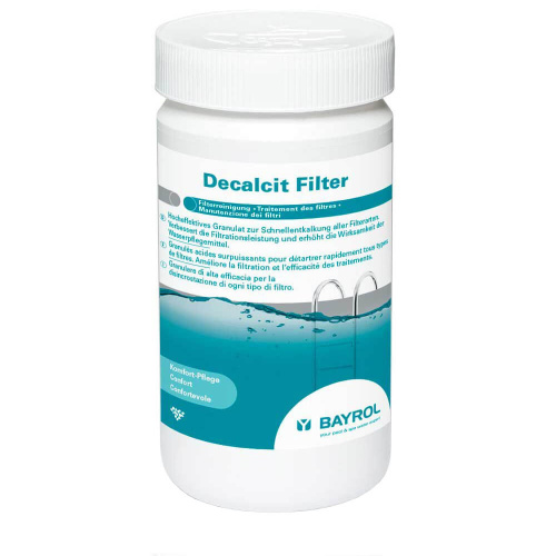 Декальцит Фильтр (Decalcit Filter), 1 кг банка, гранулы для очистки оборудования от налёта, Bayrol (4513111) Декальцит Фильтр (Decalcit Filter), 1 кг банка, гранулы для очистки оборудования от налёта, Bayrol (4513111)