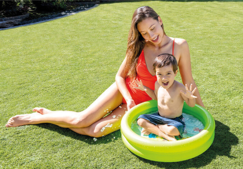 Детский надувной бассейн 61х15 см 17 л, от 1 до 3 лет (Intex 59409)