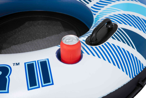 Надувной круг-кресло для отдыха на воде для двоих 251х132 см (Bestway 43113 BW)