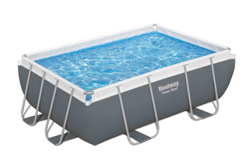 Каркасный прямоугольный бассейн Bestway 282х196х84 см + фильтр-насос 1249 л/ч (56629 BW)