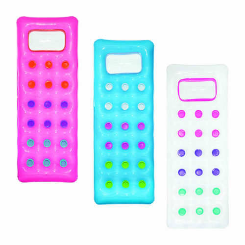 Надувной матрас для плавания 188х71см с окошком, 3 цвета (Bestway 43040 BW)