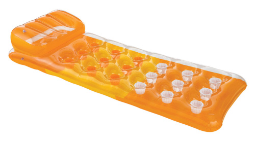 Надувной матрас для плавания 188х71 см, 3 цвета (Intex 58890)