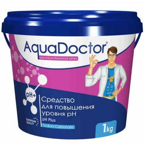AquaDoctor pH Plus, 1 кг, средство для повышения уровня pH (19393)