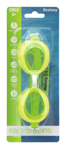 Очки для плавания "Aqua Burst Essential PDQ" от 3 лет (Bestway 30216 BW)