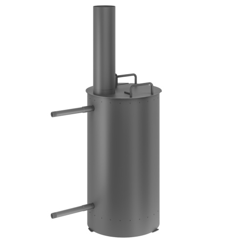 Водонагреватель для бассейна «Торнадо Огня Турбо» на твердом топливе, для бассейнов до 30 м³ (GFT)