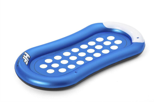 Надувной шезлонг для отдыха на воде, 160х86 см (Bestway 43156)