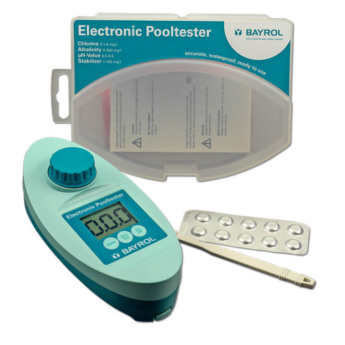 Электронный пултестер (Electronic Pooltester) для измерения 5 параметров воды, Bayrol (287300)
