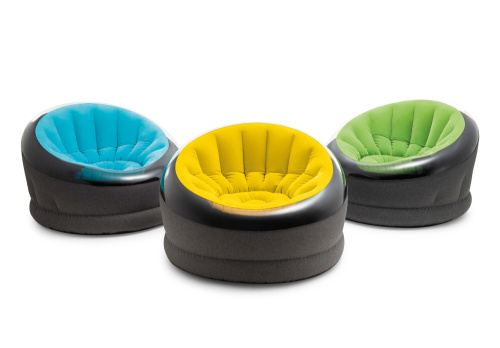 Кресло надувное Empire Chair 112х109х69 см, 3 цвета (Intex 66582) Кресло надувное Empire Chair 112х109х69 см, 3 цвета (Intex 66582)