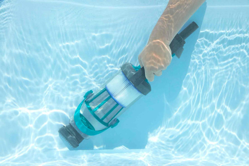 Аккумуляторный ручной пылесос для чистки бассейна AquaGrip (58946 BW)