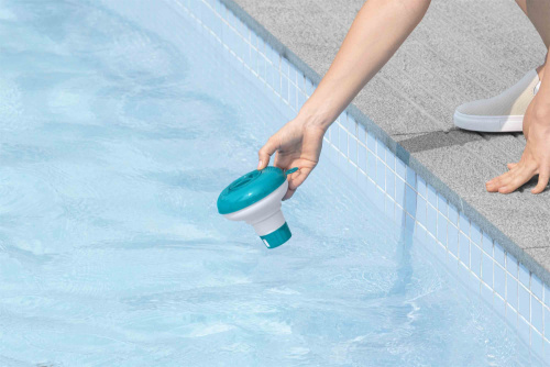 Поплавок-дозатор 12,5 см для химии в таблетках (Bestway 58210 BW)