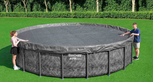 Тент премиум для каркасного бассейна 610 см (Bestway 58954 BW)
