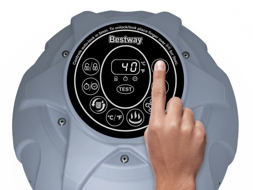 СПА-бассейн Bestway Lay-Z-Spa AirJet Paris 196х66 см, на 4-6 человек (54148 BW)