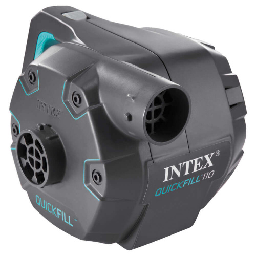 Насос электрический Quick-Fill 220В от бытовой сети, 3 насадки в комплекте (Intex 66644)