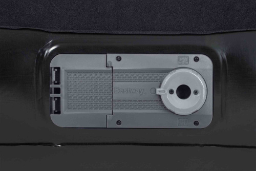 Надувной матрас Tritech 203x152x30 см, с подголовником и встроенным насосом (Bestway 67464 BW)