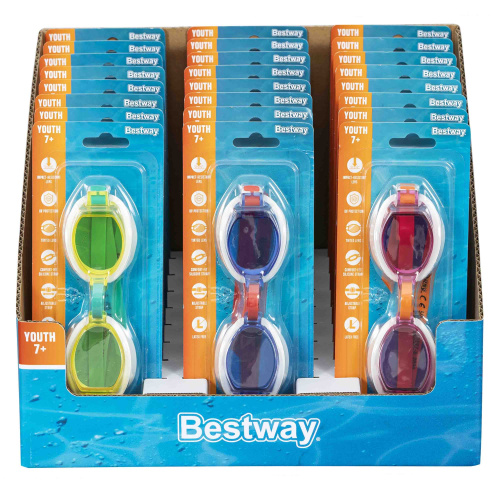 Очки для плавания "Aqua Burst Essential PDQ" от 7 лет (Bestway 30217 BW)