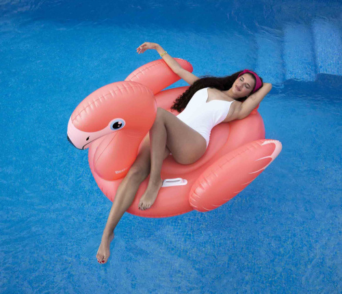 Надувная игрушка-наездник 148x127x99 см "Фламинго" (Bestway 41526 BW)