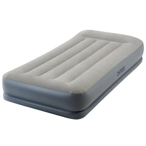 Надувная кровать Mid-Rice Airbed 99х191х30 см, встроенный насос 220V (Intex 64116)