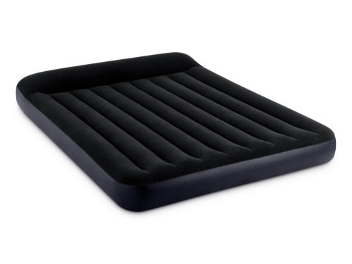 Надувной матрас Pillow Rest Classic Bed 152х203х25 см, встроенный насос (Intex 64150)