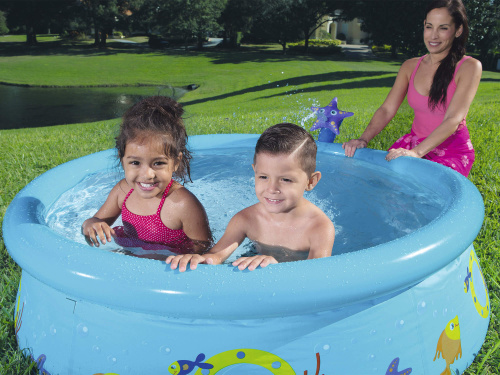 Бассейн надувной Bestway 152х38 см с разбрызгивателем (57326 BW)